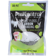 plakkontrol instant floss carbon expanding, archetto interdentale monouso 30 pezzi, pulizia interden