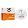 dermasol solare compatto viso colore effetto naturale 01 spf 50+ 10 grammi