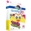 master aid quadra 3d girl cerotti assortiti 20 pezzi