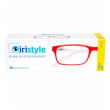 occhiale da lettura premontato iristyle touch red +3,50