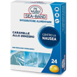sea band - p6 nausea control caramelle allo zenzero confezione 24 caramelle