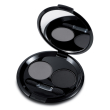 trucco ombretto duo grigio nero