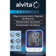 alvita advance misuratore di pressione sfigmomanometro da braccio