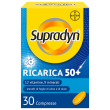 supradyn ricarica 50+, multivitaminico, integratore stanchezza, 30 cpr