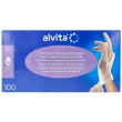 alvita guanti vinile s/talco m