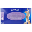 alvita guanti vinile s/talco l