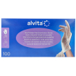 alvita guanti vinile s/polv l