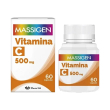 massigen vitamina c 500 mg - integratore di vitamina c 60 capsule