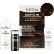 euphidra colorpro xd - colorazione permanente con acido jaluronico 435 castano fondente