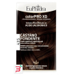 euphidra colorpro xd 435 castano fondente gel colorante capelli in flacone + attivante + balsamo + g