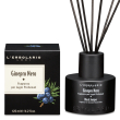 l'erbolario fragranza per legni profumati con bastoncini ginepro nero 125ml