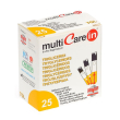 test trigliceridi multicare in strisce con aspriazione capillare 25 pe