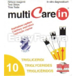 multicare in trigliceridi 10strisce