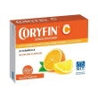 coryfin c senza zucchero 24 caramelle - integratore per le vie respiratorie