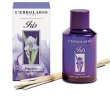 diffusore per ambienti iris 125ml con bastoncini di rattan - l\'erbolario
