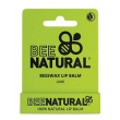 bee natural lip balm lime