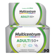 multicentrum adulti 50+ multivitaminico vitamina c e calcio, 90cpr 90