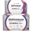 multicentrum donna 50+ integratore multivitaminico completo, 30 compresse