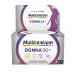 multicentrum donna 50+ integratore alimentare multivitaminico multiminerale calcio ferro zinco 30 co