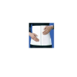 orione 3091 fascia regolabile tessuto tre strisce bianco xxxl