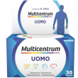 multicentrum uomo, integratore multivitaminico completo, 30 compresse