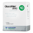 menarini strisce glucomen areo sensor per analisi glicemia, 10 strisce