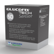 a. menarini - glucofix tech sensor strisce per misurazione glicemia 50 pezzi - strisce reattive per