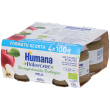 humana omogeneizzato biologico mela 4x100 g pappa