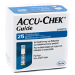accu-chek  controllo glicemia guide 25 strisce rilevatrici plasma
