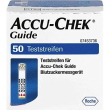strisce misurazione glicemia accu-chek guide 50 pezzi confezione retail