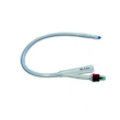 securdrain catetere foley in silicone con scanalature longitudinali 2 vie ch 16 palloncino 5/10ml
