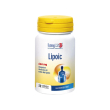 lipoic 600 mg integratore di acido alfa-lipoico antiossidante 30 compresse - longlife