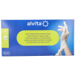 alvita guanti lattice m 100pz
