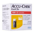 accu chek fastclix (100 + 2 lancette)