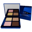 rougj+ let's party palette quad di ombretti vibranti 1 trousse