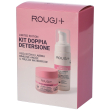 rougj+ kit doppia detersione burro struccante + mousse detergente