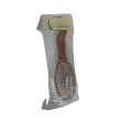 spazzola ovale manico legno naturale