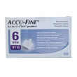 accu-fine ago penna per insulina gauge 31x6mm 100pezzi