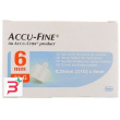 ago per penna da insulina accu-fine pen needle accu-chek gauge 31 x 6mm 100 pezzi