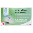 ago per penna da insulina accu-fine pen needle accu-chek gauge 31 x 8mm 100 pezzi