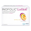 inofolic luteal, 20 capsule molli