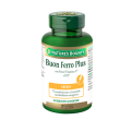 nature's bounty buon ferro plus 100 capsule - integratore energetico