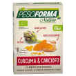 pesoforma nature curcuma e carciofo 30 compresse - integratore antiossidante