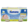 humana omogeneizzato bio prosciutto 2 x 80 grammi