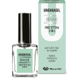 unghiasil - base protettiva 3 in 1 per tutti i tipi di unghie 10ml - rinforza, protegge e illumina