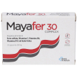 mayafer 30 complex, integratore con ferro, acido folico e vitamina c, 30 capsule