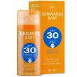 sunwards baby solare crema viso corpo bambino spf 30 protezione alta 100 ml