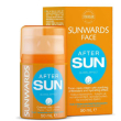 sunwards after sun solare crema viso doposole 50 ml