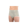 orione 316 - slip per ernia uomo taglio aperto con cuscinetti compressivi taglia 4 grigio