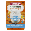 plasmon la merenda dei bambini latte e vaniglia 2 vasetti da 120g